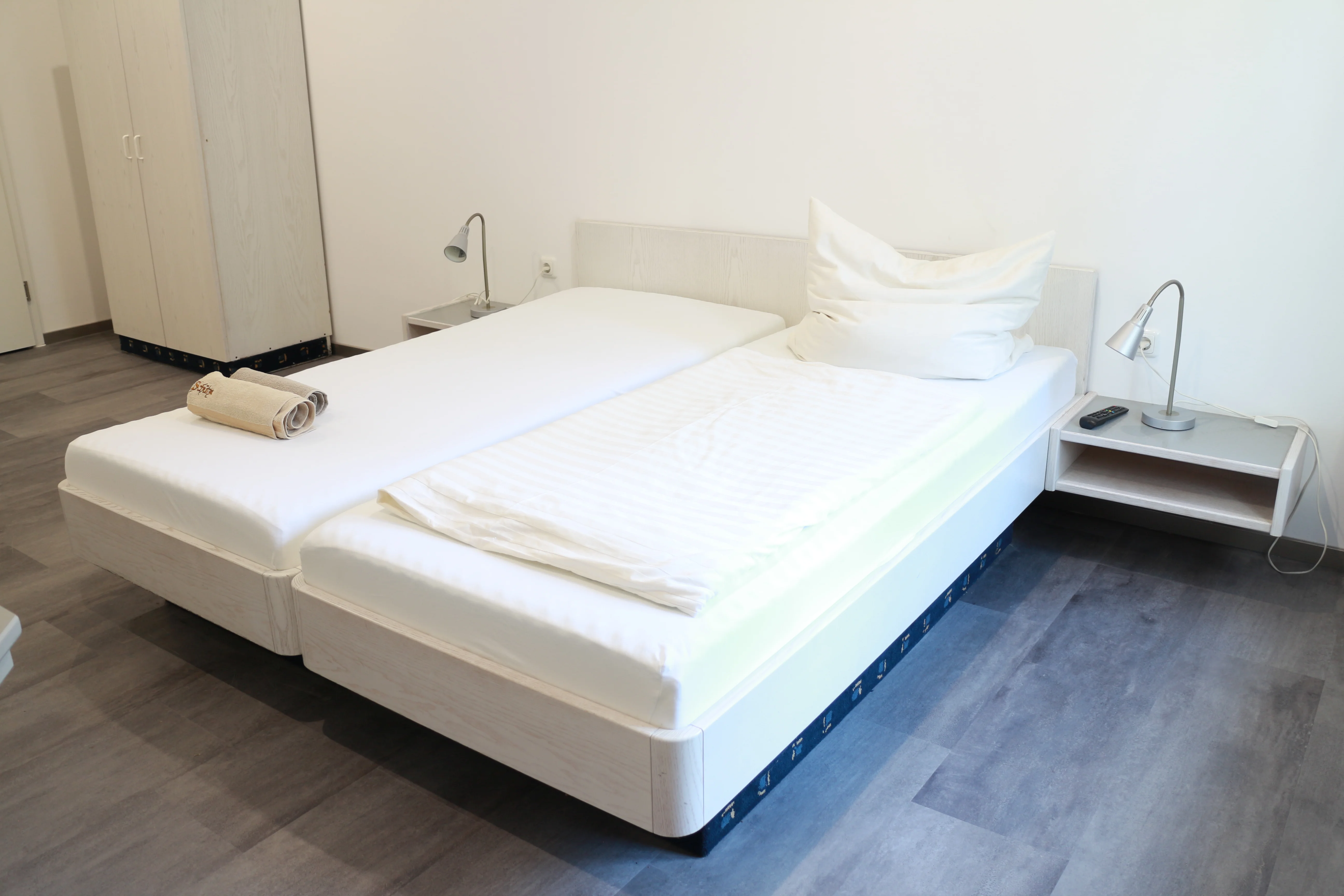 Doppelzimmer mit Gemeinschaftsbad